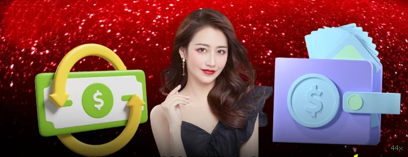 Ganhar e sacar na 44x